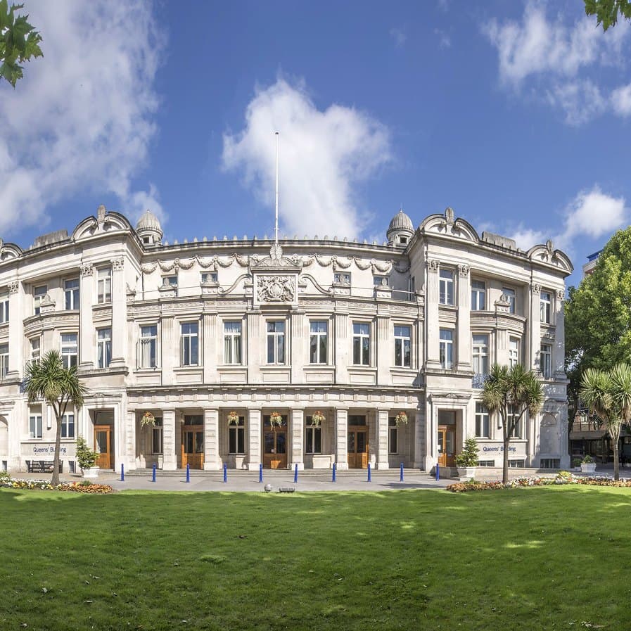 The Queen’s Building at Queen Mary University of London, one of our partner universities